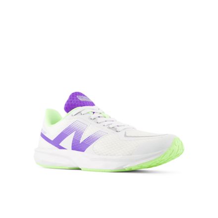 Flash v7 Lace, WHITE with ELECTRIC INDIGO with AFTERGLOW, GFLSJ51D