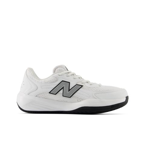 Детские кроссовки New Balance 696v7, цвет: Белый / Чёрный