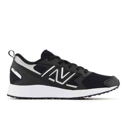 Fresh Foam 650v1, Black with Metallic Silver with White, GK650BK1