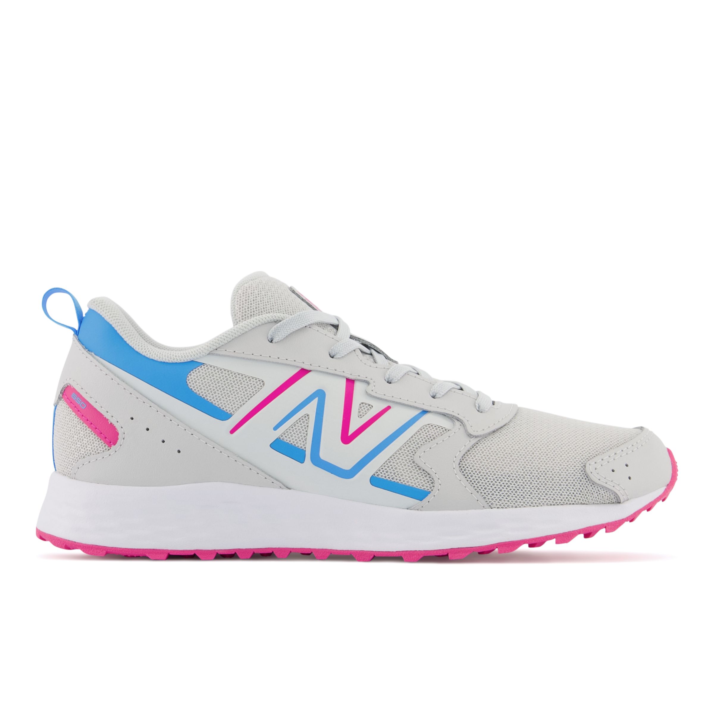 

New Balance Kids' Fresh Foam 650v1 Grey/Pink/Blue - Grey/Pink/Blue