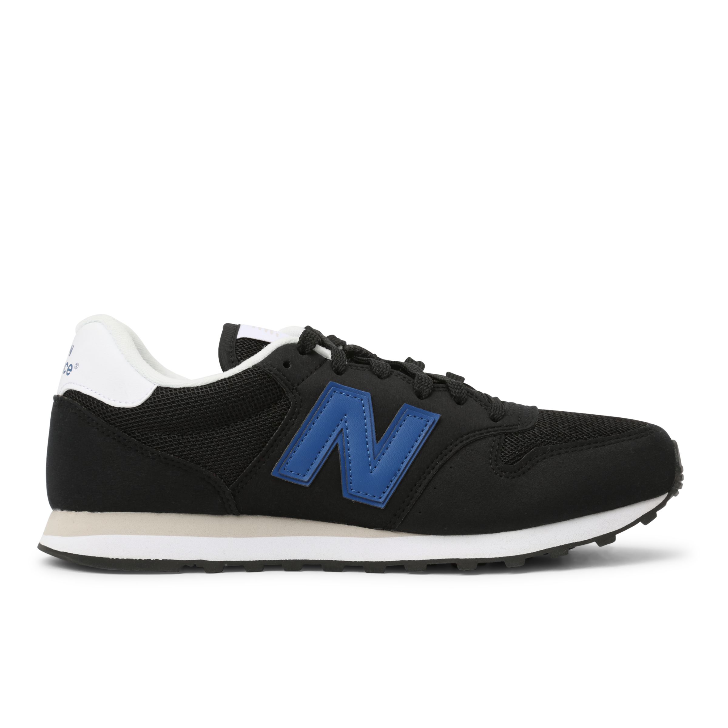 New Balance Homens 500 in Preto, Synthetic, Tamanho 45
