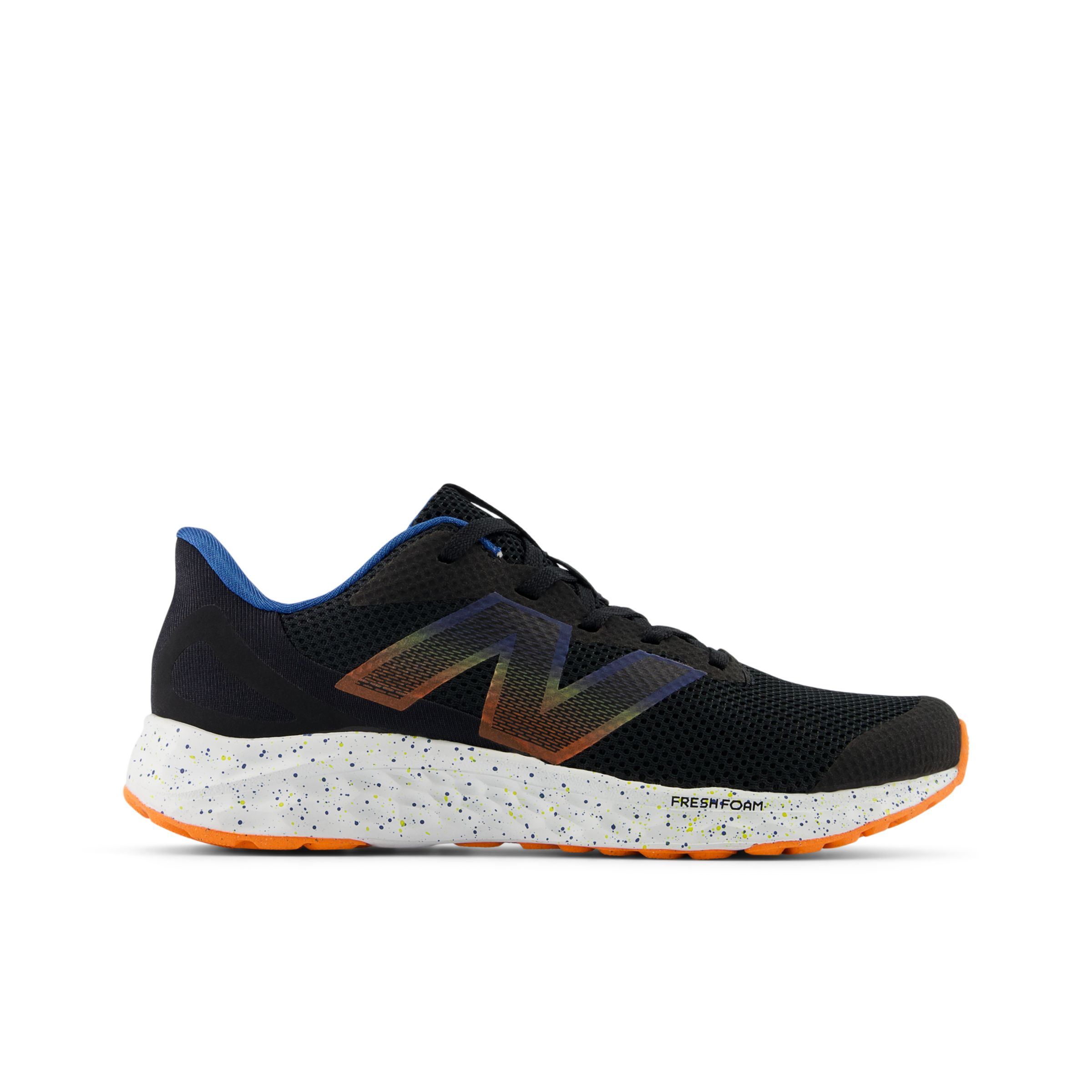 

New Balance Kids' Fresh Foam Arishi v4 Black/Blue/Orange - Black/Blue/Orange