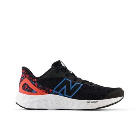 Детские кроссовки New Balance Fresh Foam Arishi v4 Lace, цвет: Чёрный / Лазурный
