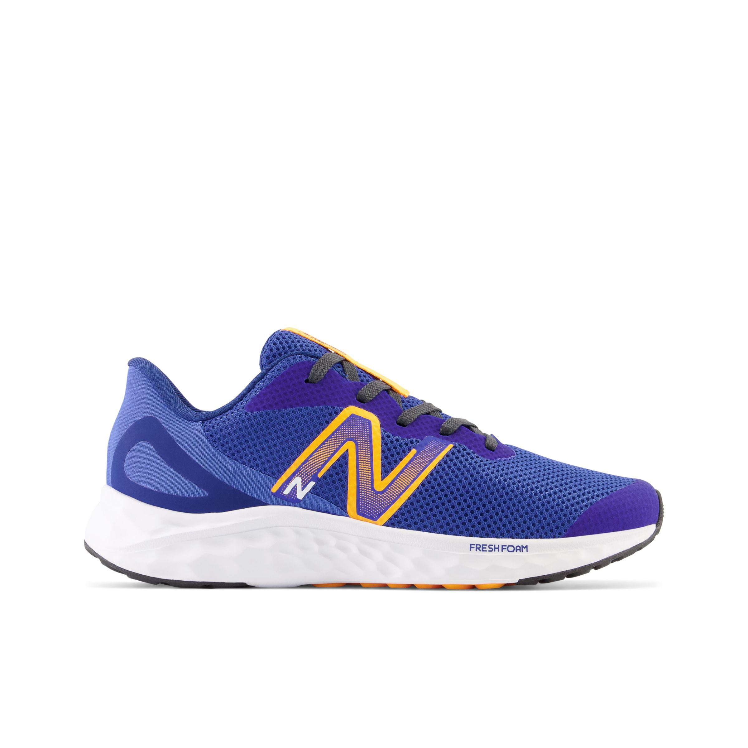 

New Balance Kids' Fresh Foam Arishi v4 Blue/Orange/White - Blue/Orange/White