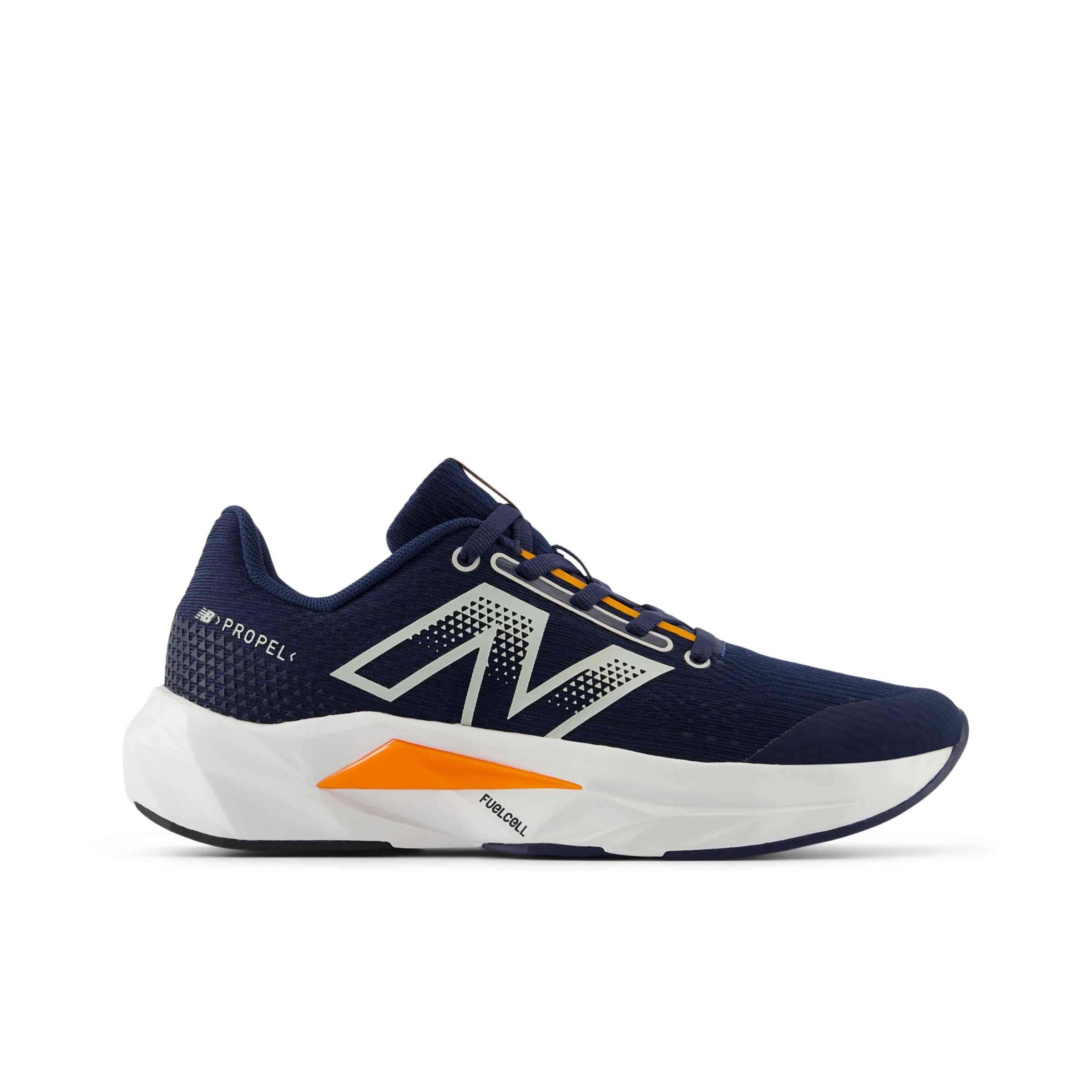 

New Balance Kids' FuelCell Propel v5 Blue/Orange/Grey - Blue/Orange/Grey