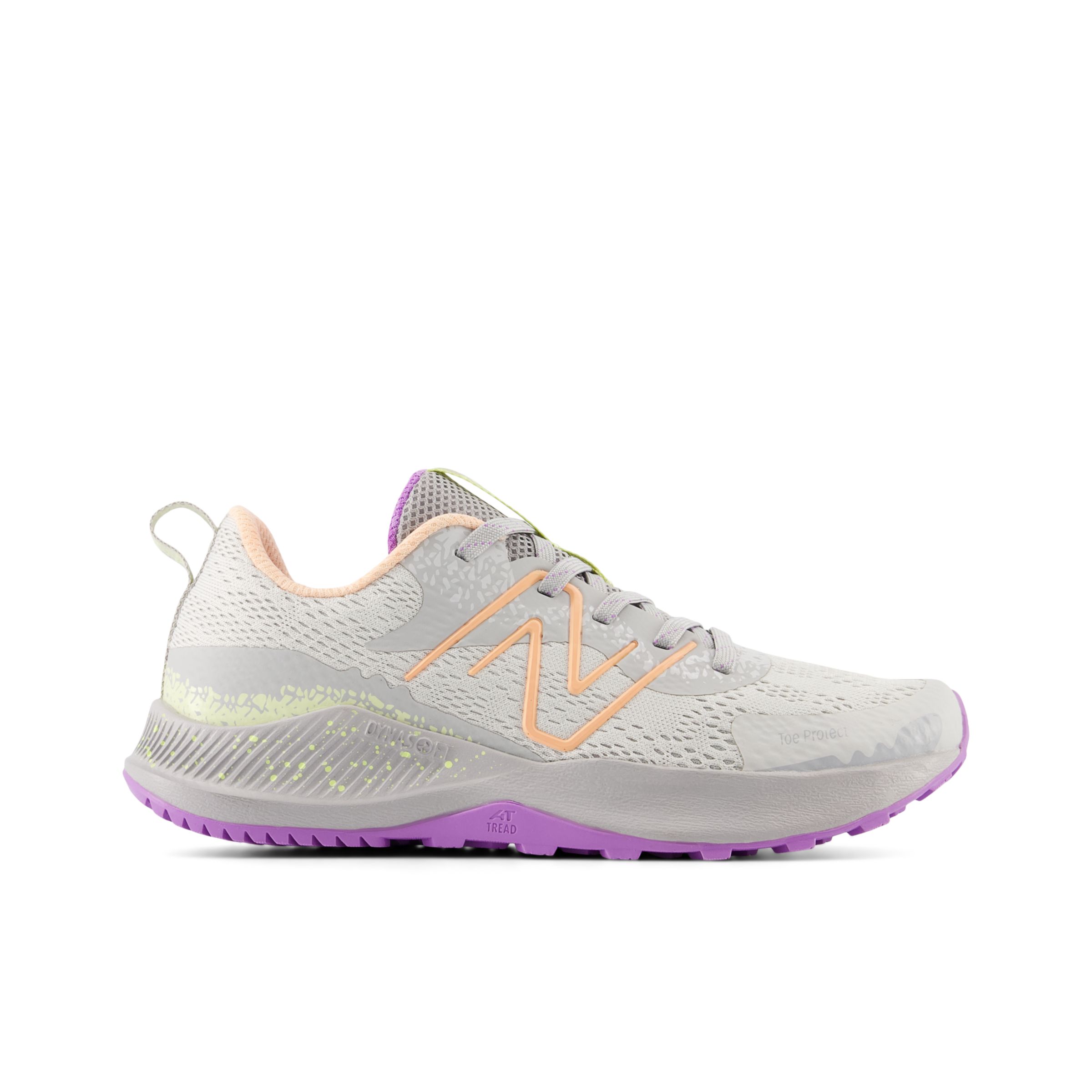 

New Balance Kids' DynaSoft Nitrel v5 Grey/Orange/Purple - Grey/Orange/Purple