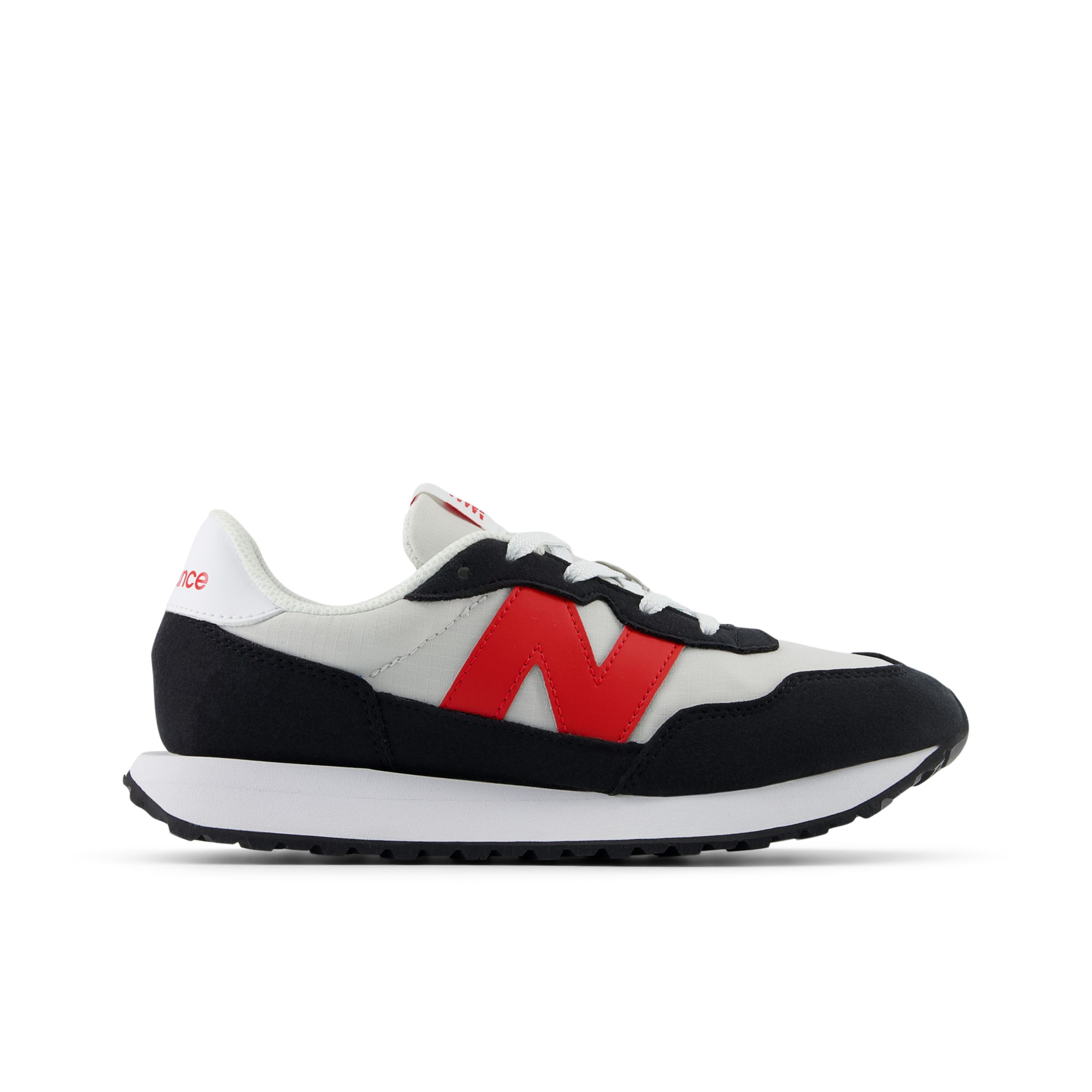 

New Balance Kids' 237 Grey/Red - Grey/Red