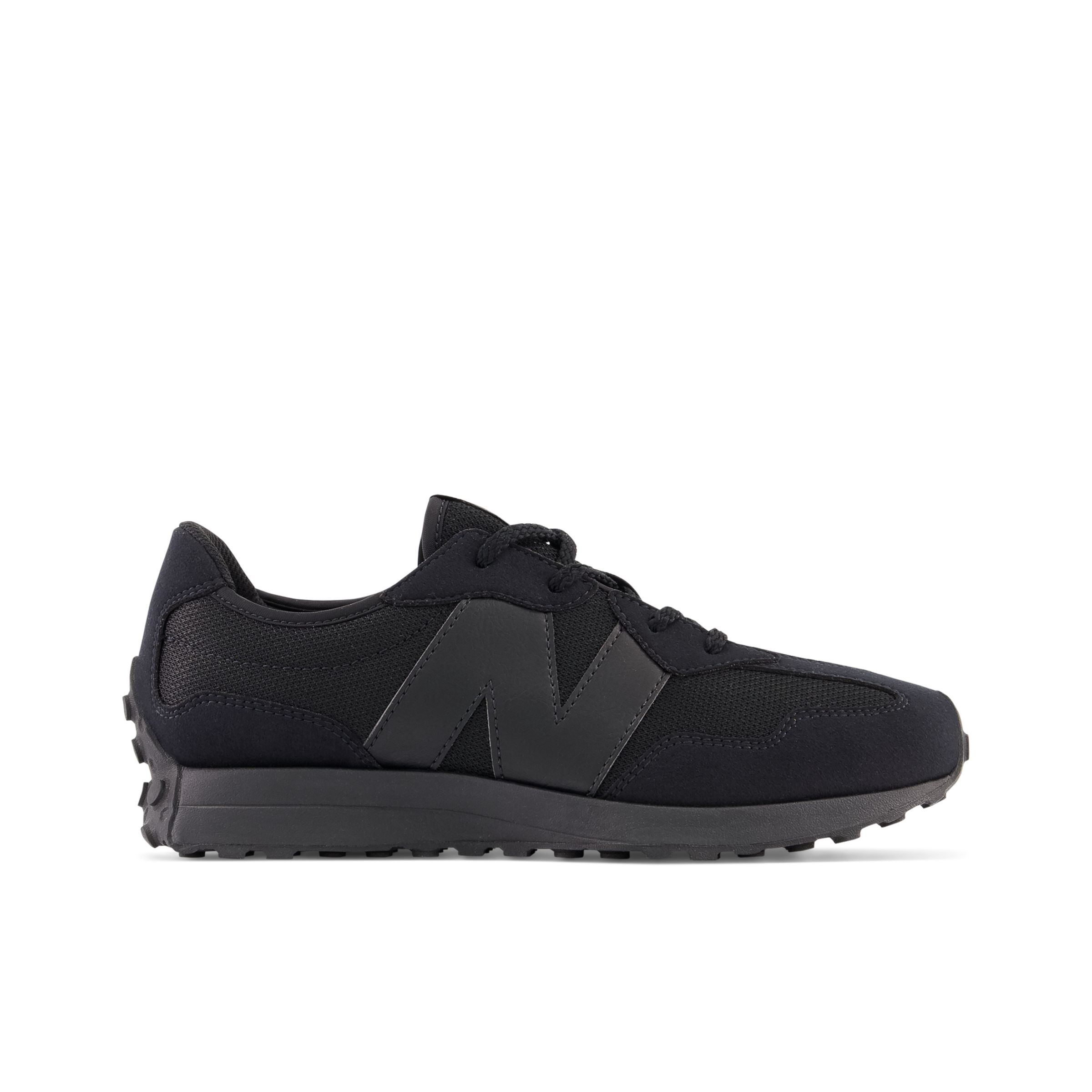 New Balance Bambino 327 in Nero, Sintetica, Taglia 38.5