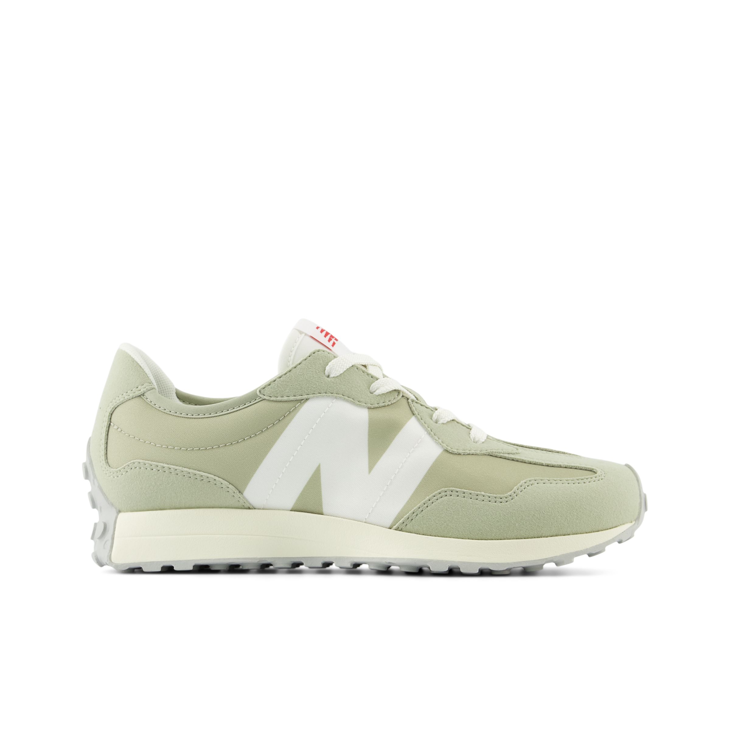 

New Balance Enfant 327 en Vert/Blanc, Synthetic, Taille 40