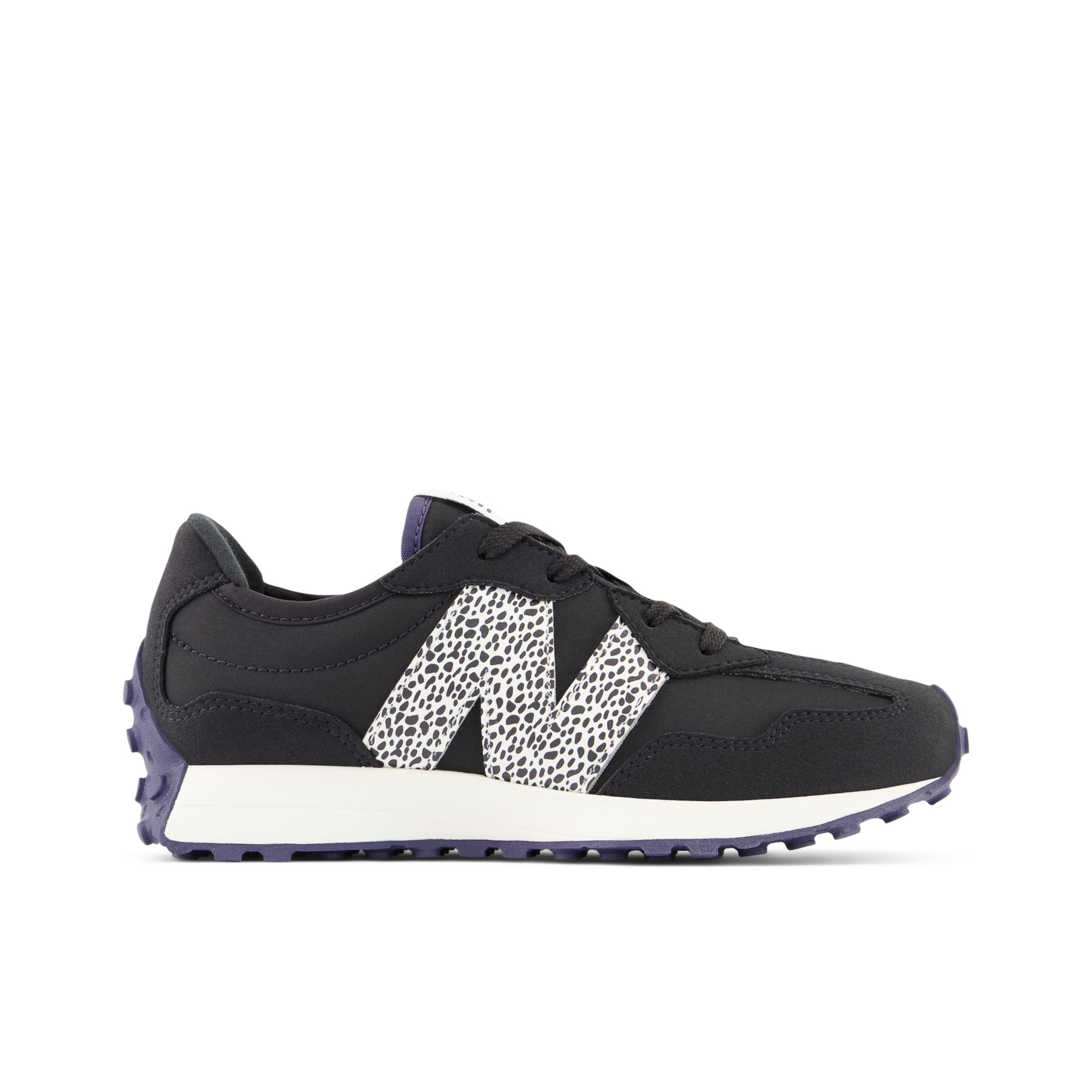 

New Balance Kids' 327 Black/Purple - Black/Purple