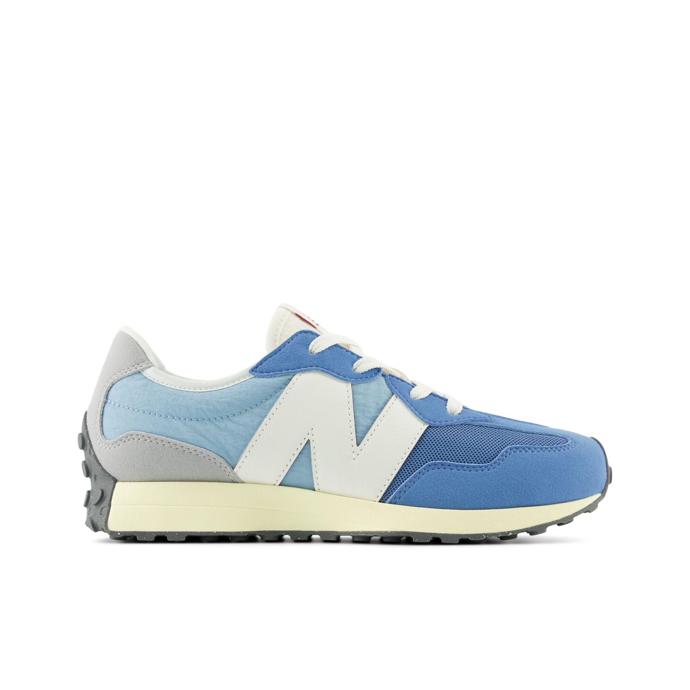 

New Balance Enfant 327 en Bleu/Gris, Synthetic, Taille 38