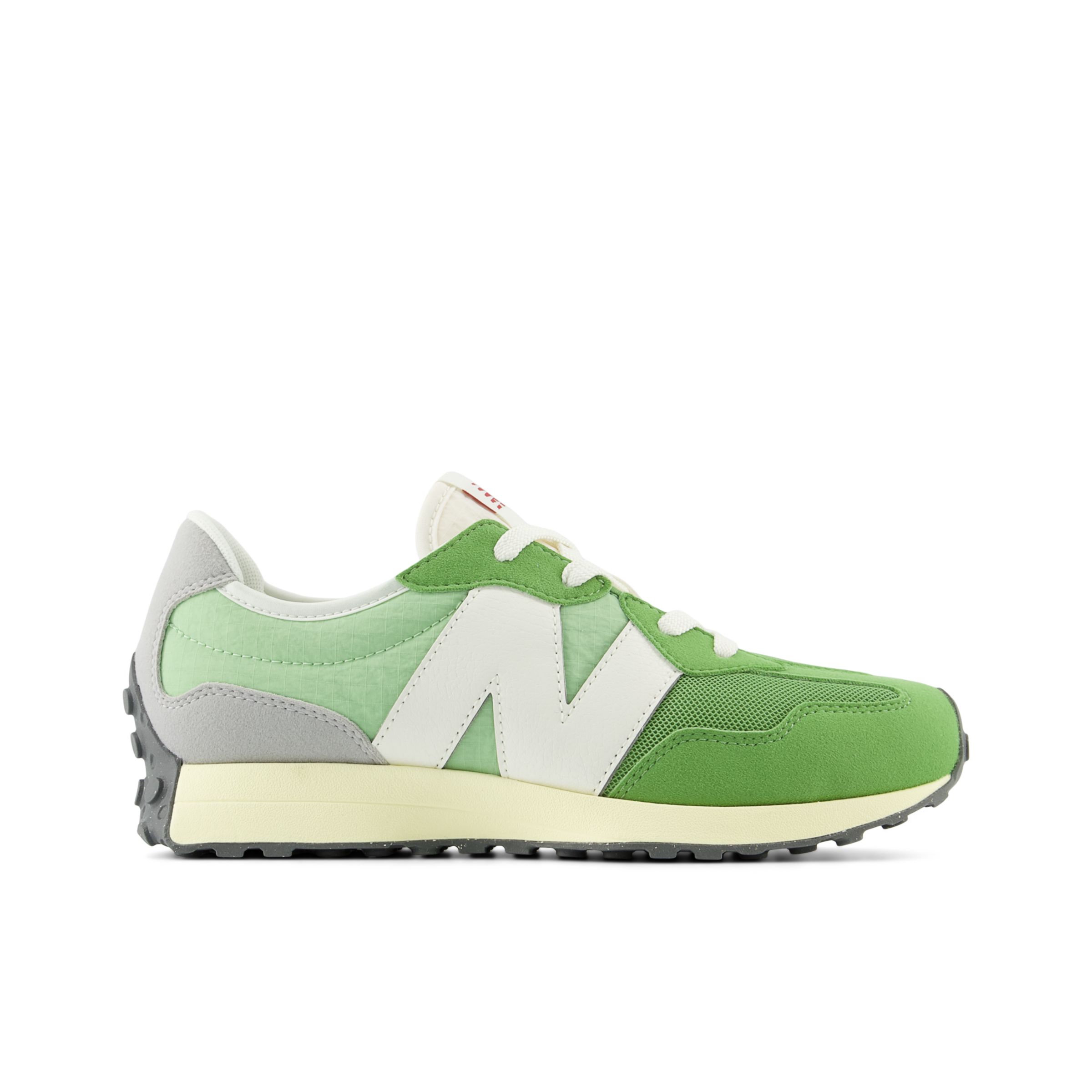 

New Balance Kids' 327 Green/Grey - Green/Grey