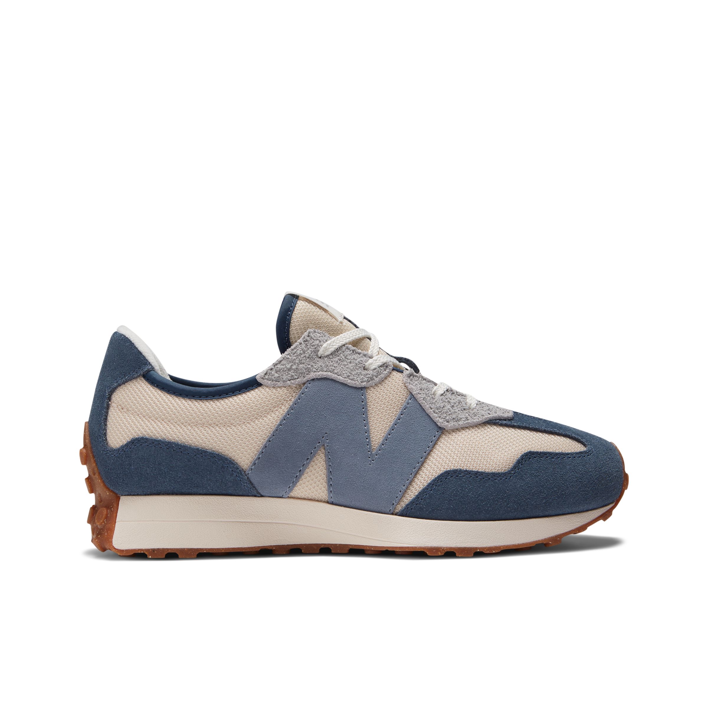 

New Balance Kids' 327 Blue/Beige - Blue/Beige