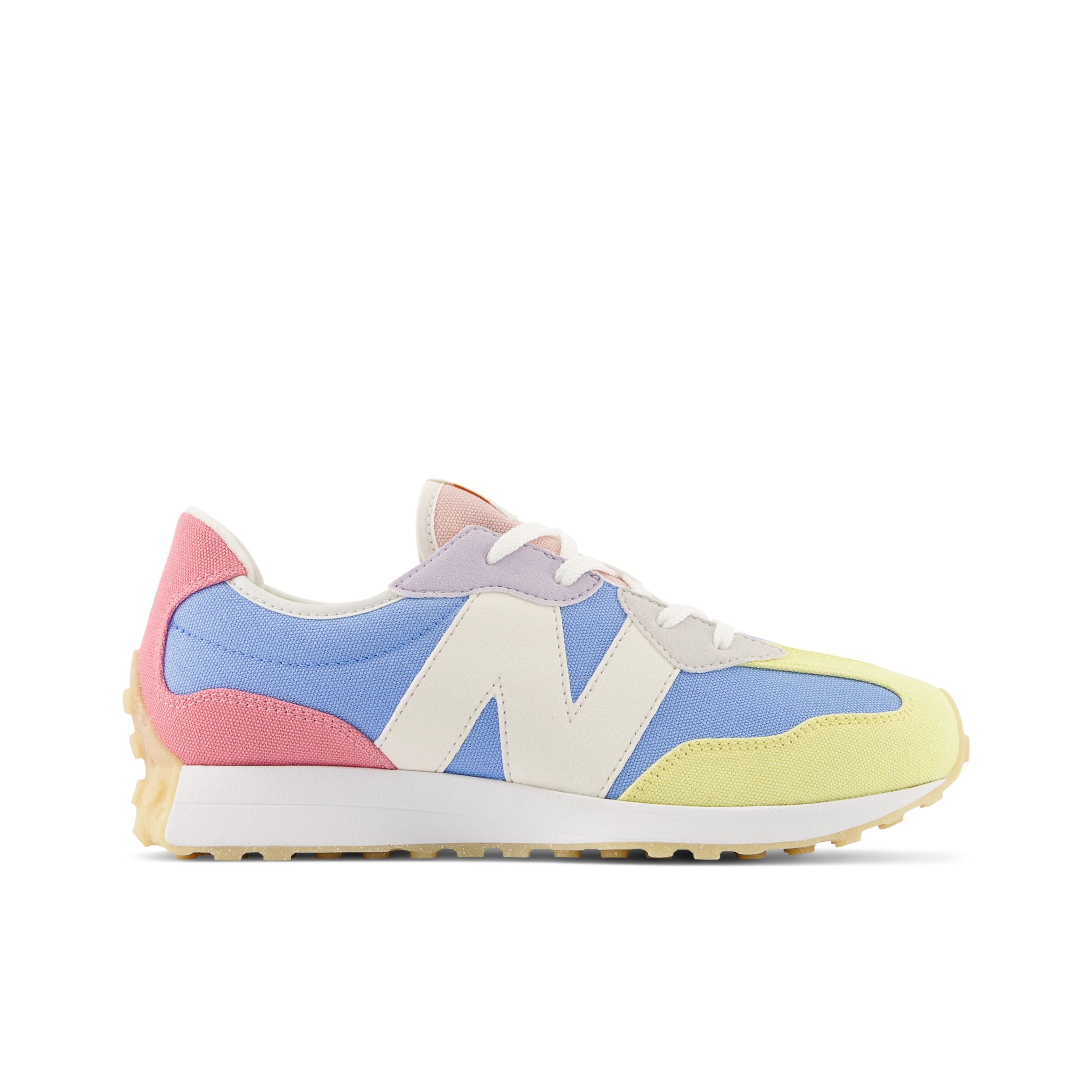 

New Balance Kids' 327 White/Yellow - White/Yellow