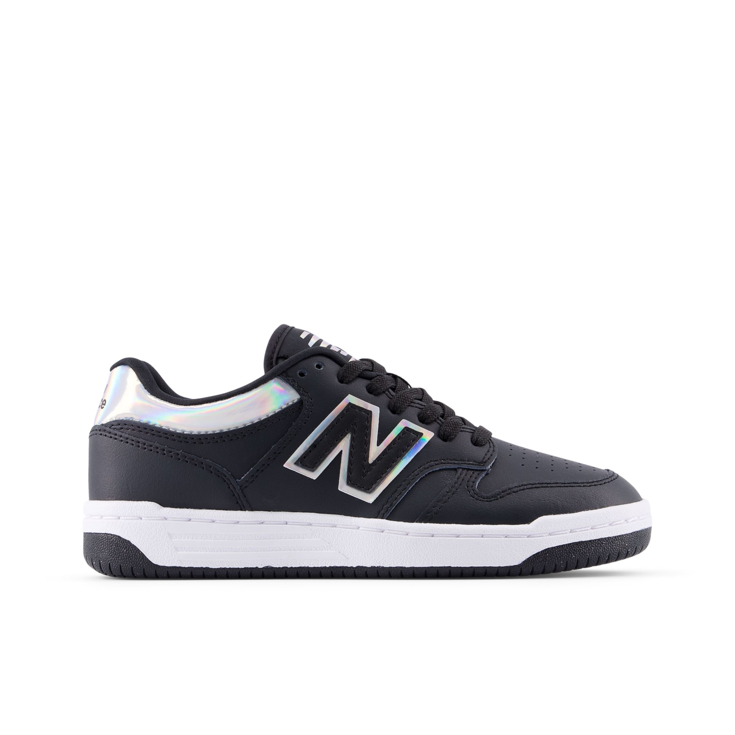 fyページ New Balance 480 Big Kids' Shoes Black-White GSB480-BW - Size