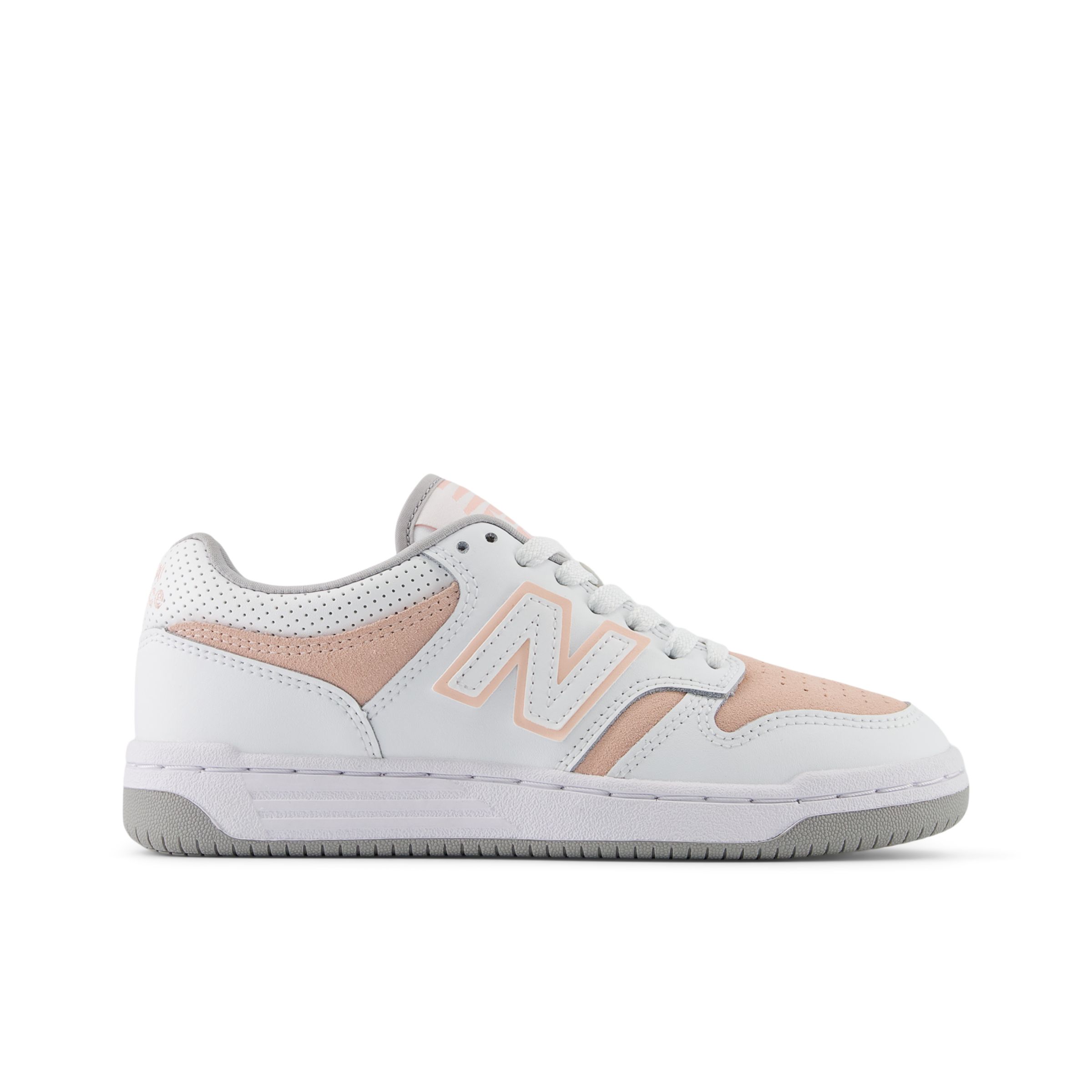

New Balance Kids' 480 White/Pink - White/Pink