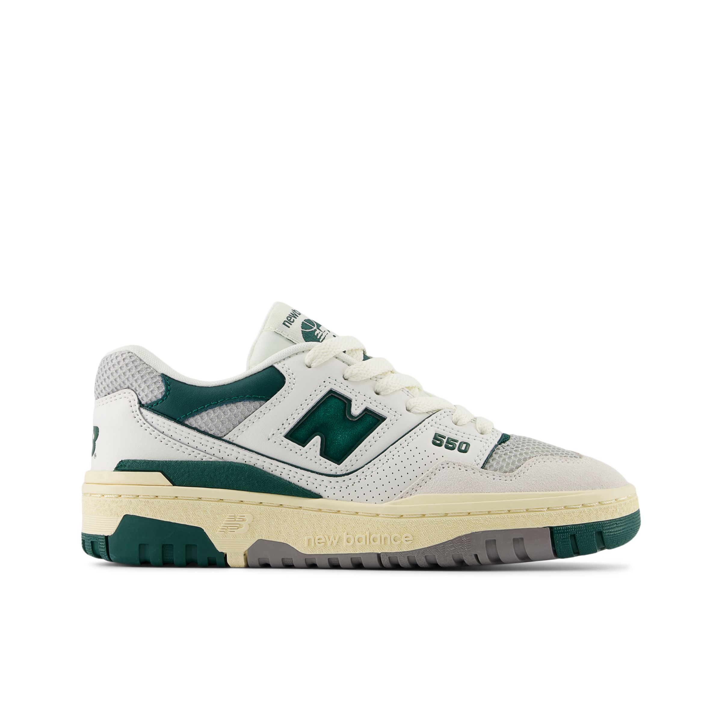 

New Balance Kids' 550 Green/White - Green/White