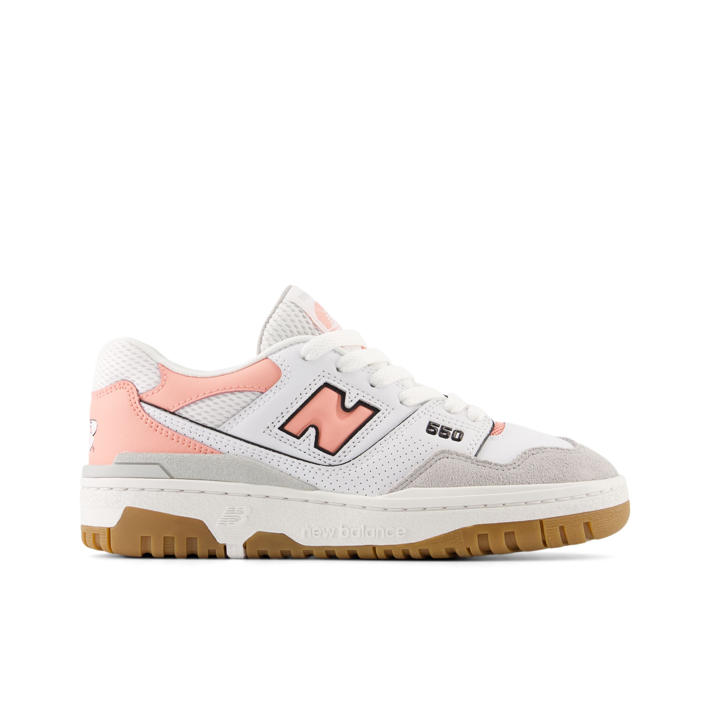 

New Balance Kids' 550 Grey/Pink - Grey/Pink