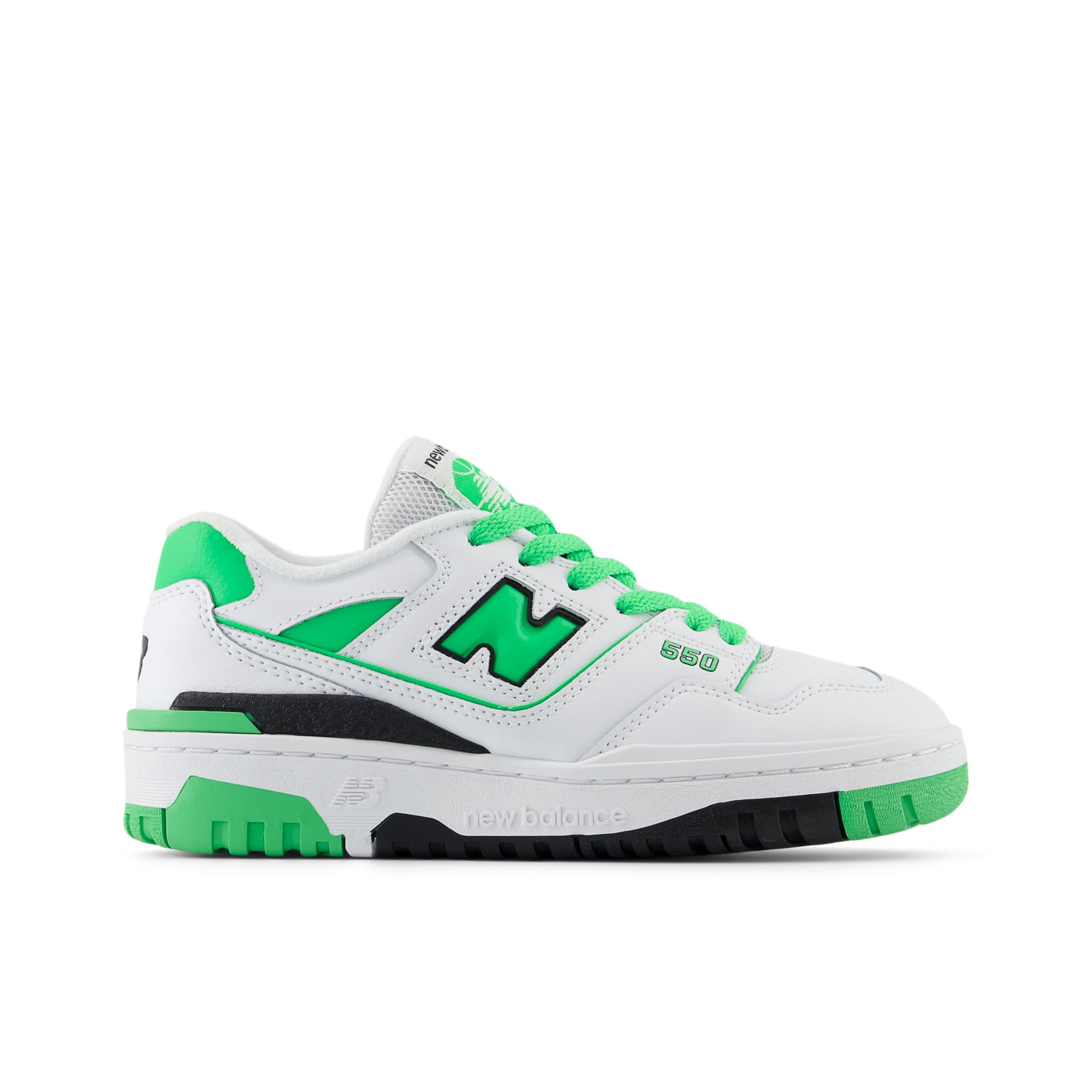 

New Balance Kids' 550 White/Green - White/Green