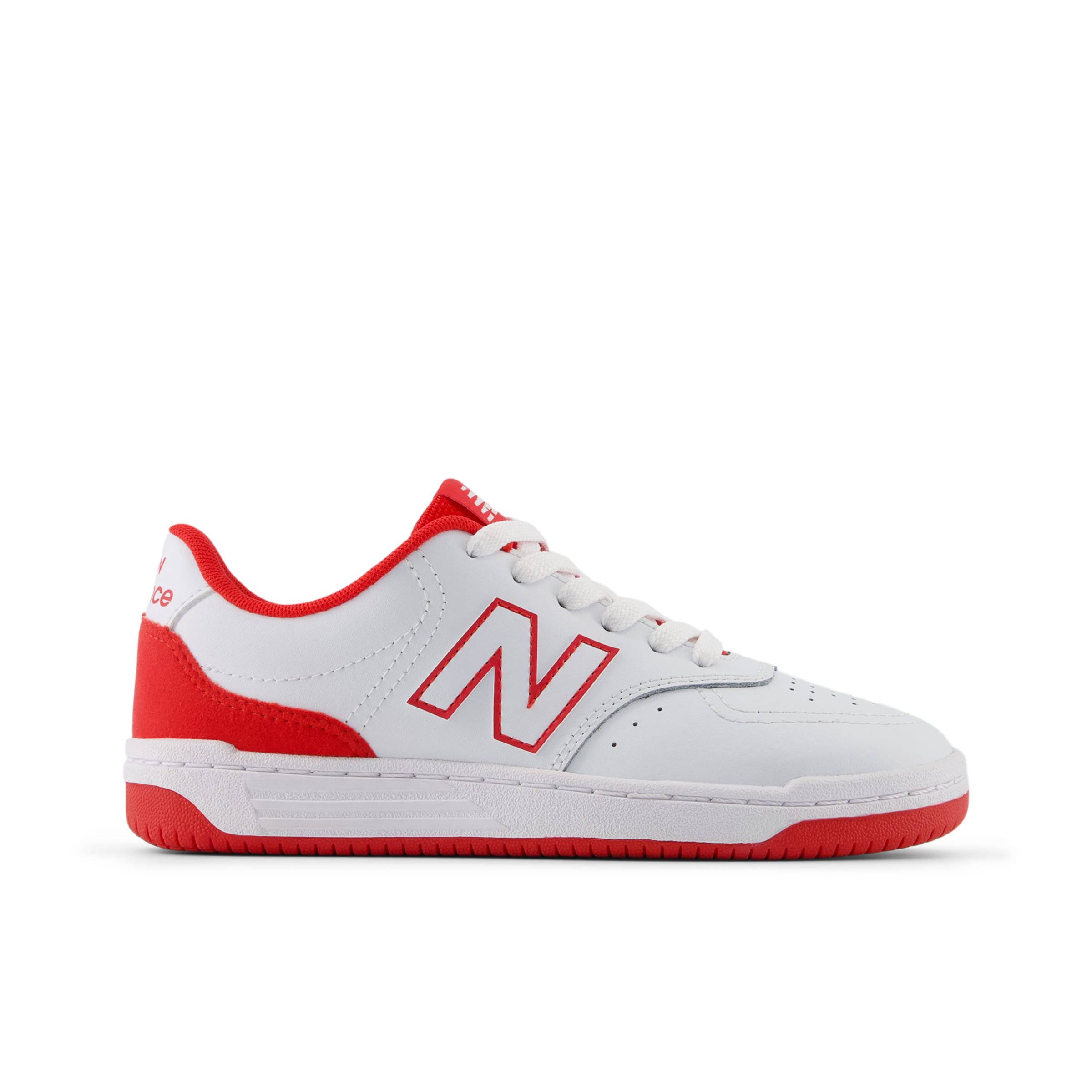 

New Balance Kids' GSB80 White/Red - White/Red