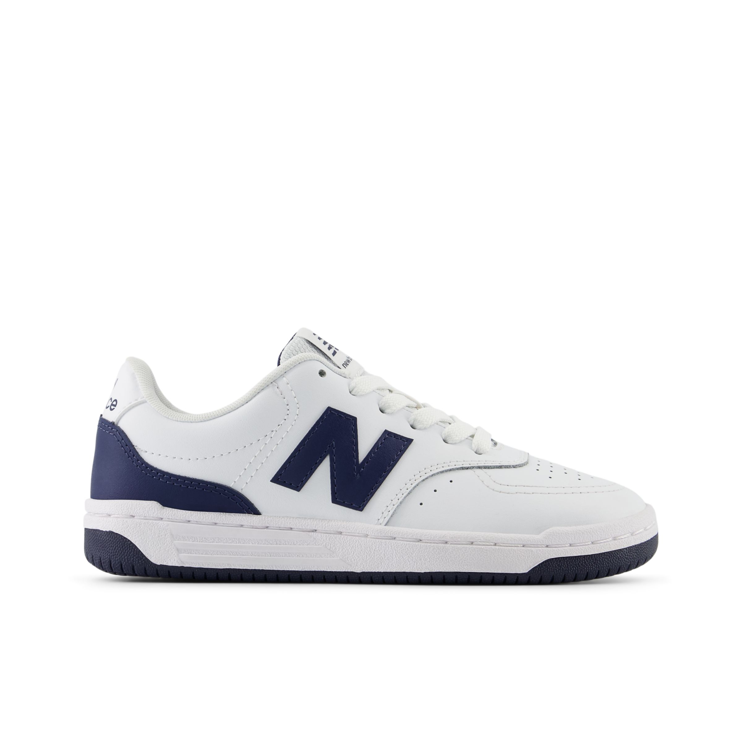 

New Balance Kids' B80 White/Blue - White/Blue