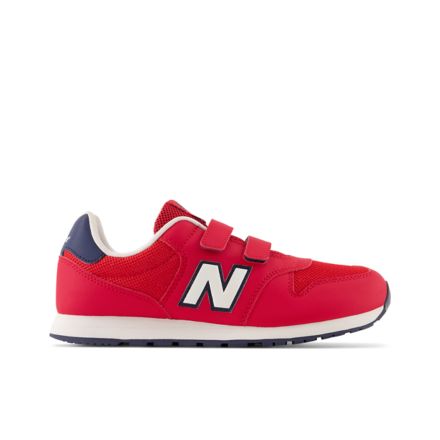 500 Hook & Loop, True Red with Team Red with NB Navy, GV500TR1