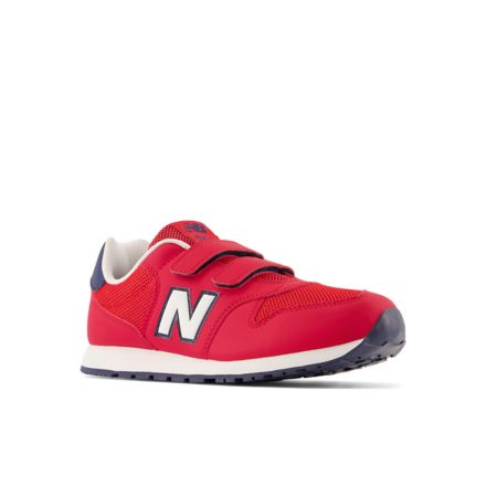 500 Hook & Loop, True Red with Team Red with NB Navy, GV500TR1