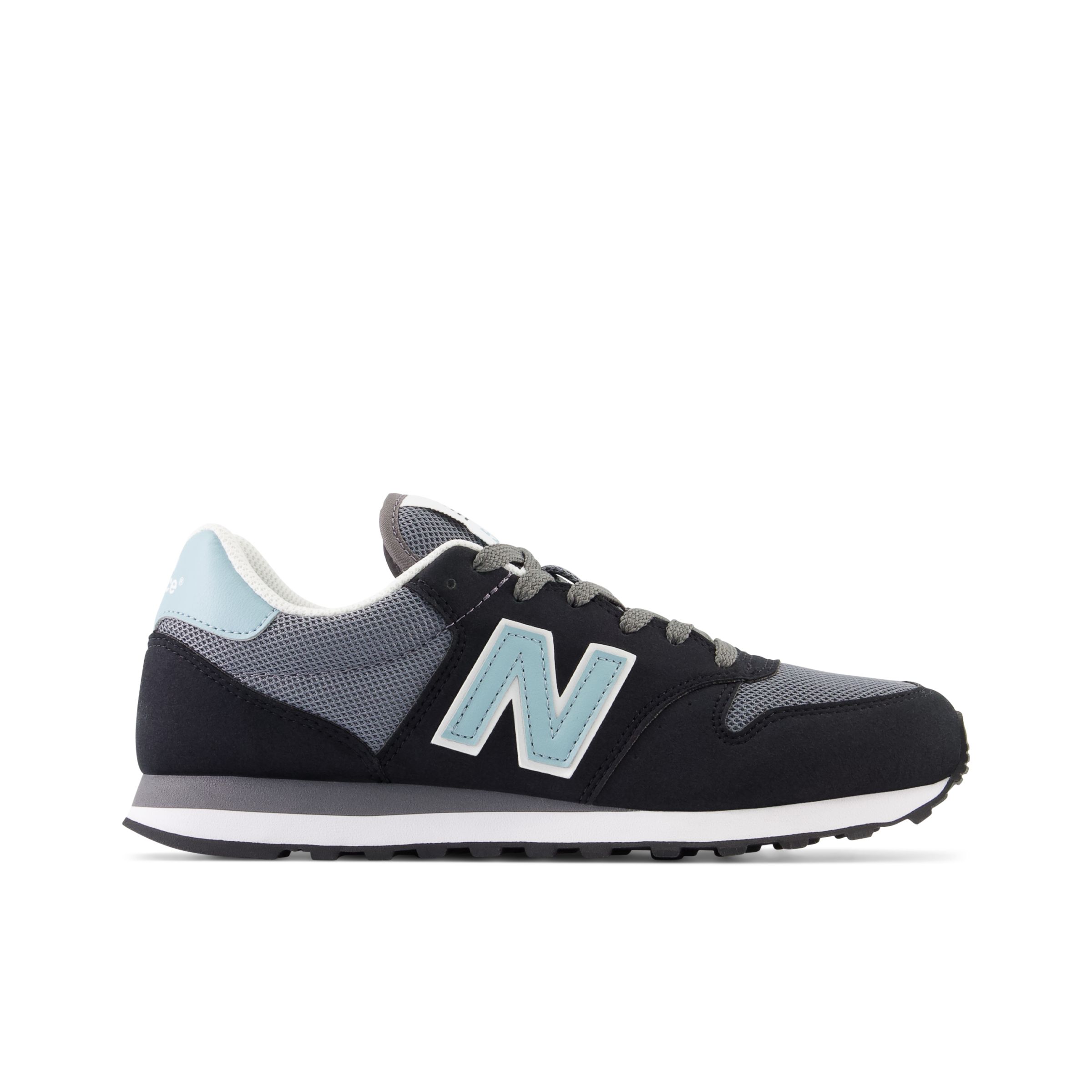 All black shop new balance 373