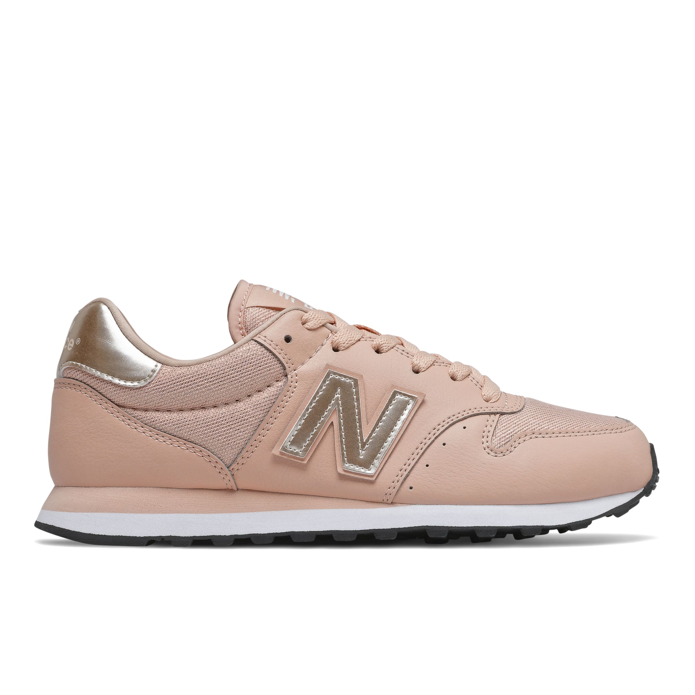 New Balance  500  women's Shoes (Trainers) in Pink - GW500MU1