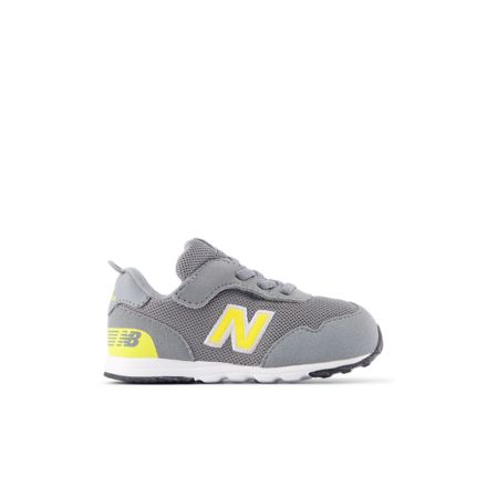 515 Hook & Loop, SLATE GREY with PUNCH YELLOW, I515197