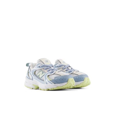 530 BUNGEE LACE, GREY MATTER with MINT WATER, I53068I