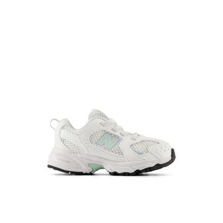 530 Bungee Lace, NB 103 أبيض with يشم كوني, I5307CJ