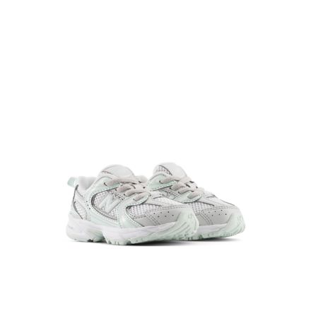 530 BUNGEE LACE, GREY MATTER with MINT WATER, I5308UZ