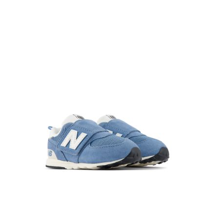 574 NEWB Hook & Loop, HERON BLUE with SEA SALT, I5741V9