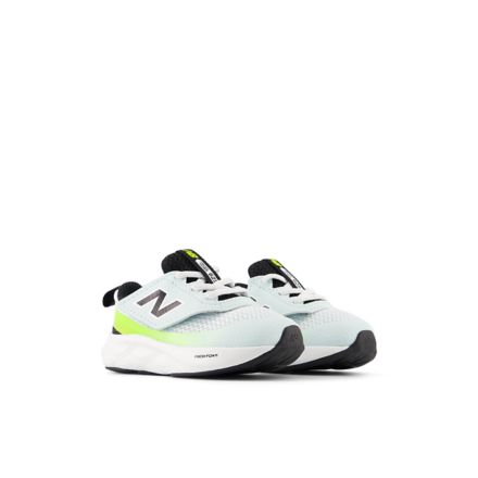 Fresh Foam 625 NEW-B Hook & Loop, GLINT BLUE with ALKALINE GREEN with BLACK, I62533Z