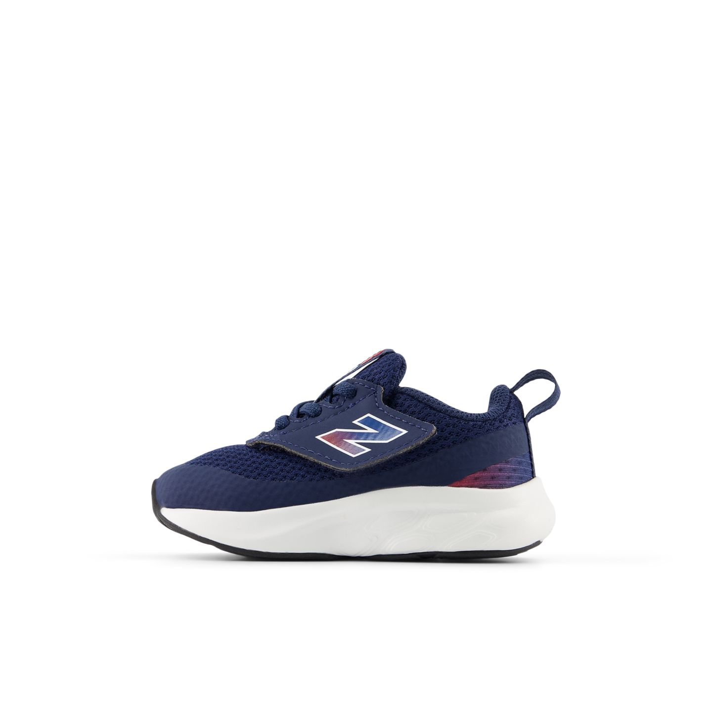 Детские кроссовки New Balance Fresh Foam 625 NEW-B Hook & Loop, цвет: Тёмно-синий / Красный — фото 3