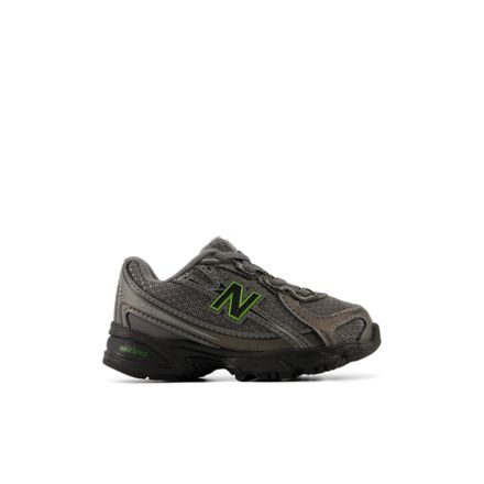 740 BUNGEE LACE, BLACK METALLIC with ALKALINE GREEN, I7402H1