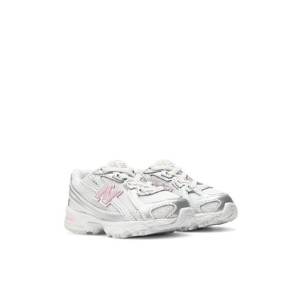 740 BUNGEE LACE, SILVER METALLIC with SIGNAL PINK, I74067N