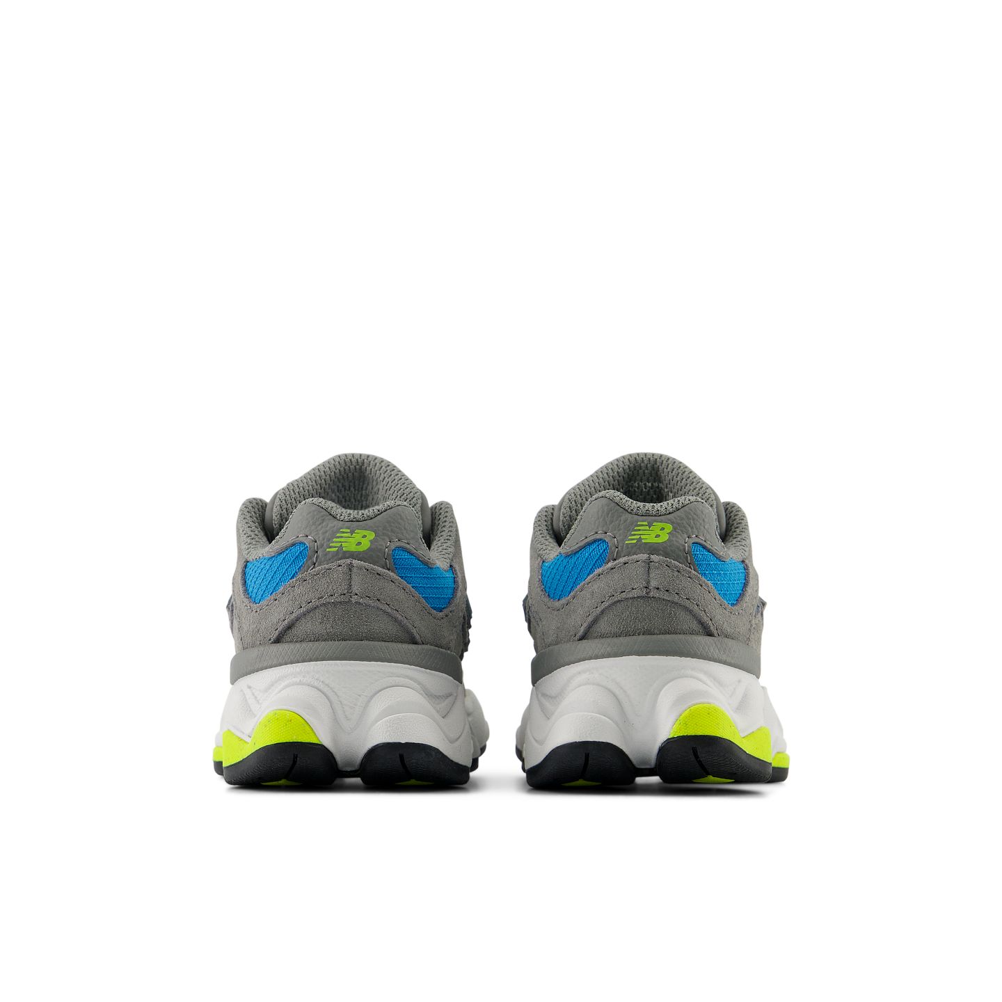 Детские кроссовки New Balance 9060 Bungee, цвет: Зелёный / Серый — фото 5