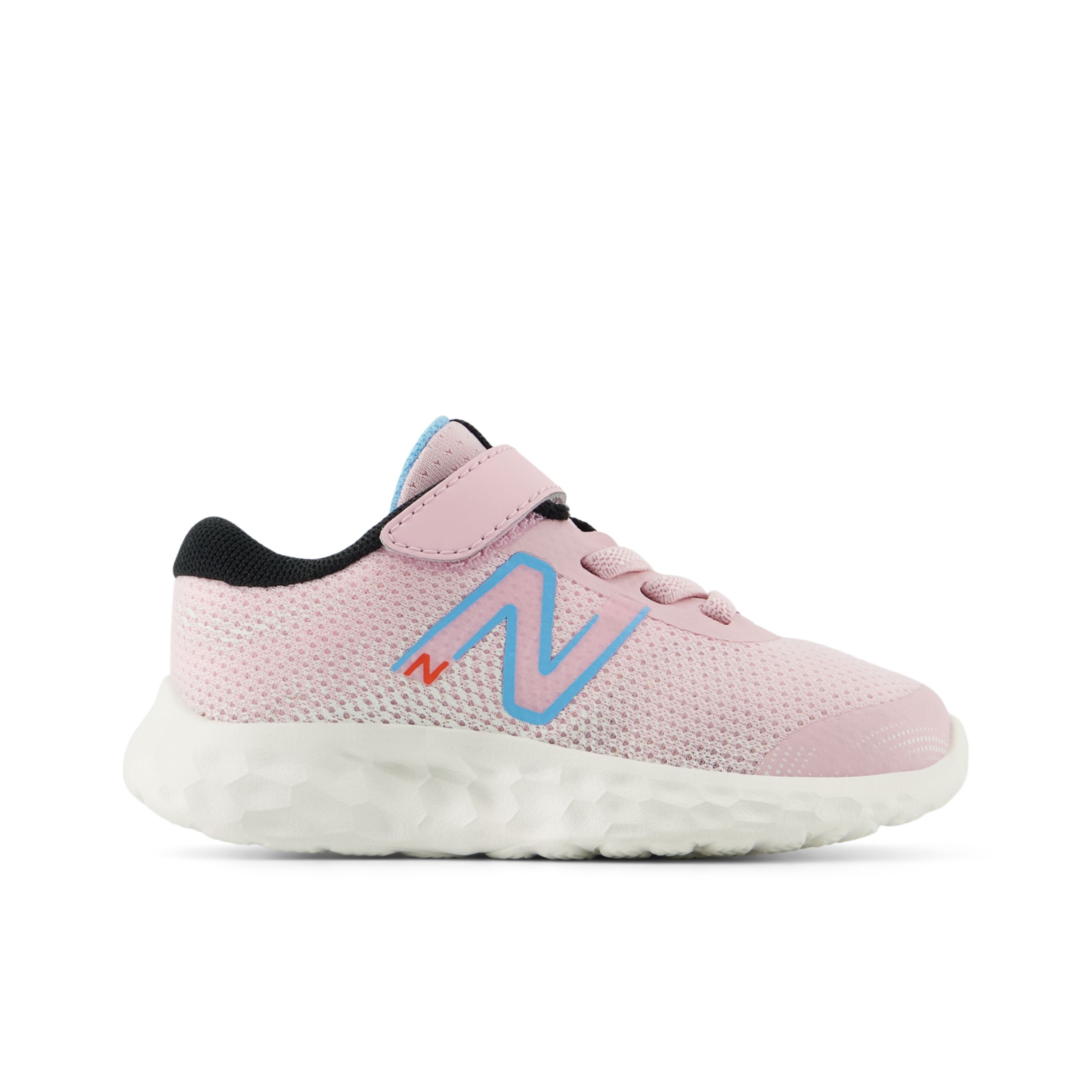 

New Balance Kids' 520v8 Bungee Lace Pink/Blue/Black - Pink/Blue/Black