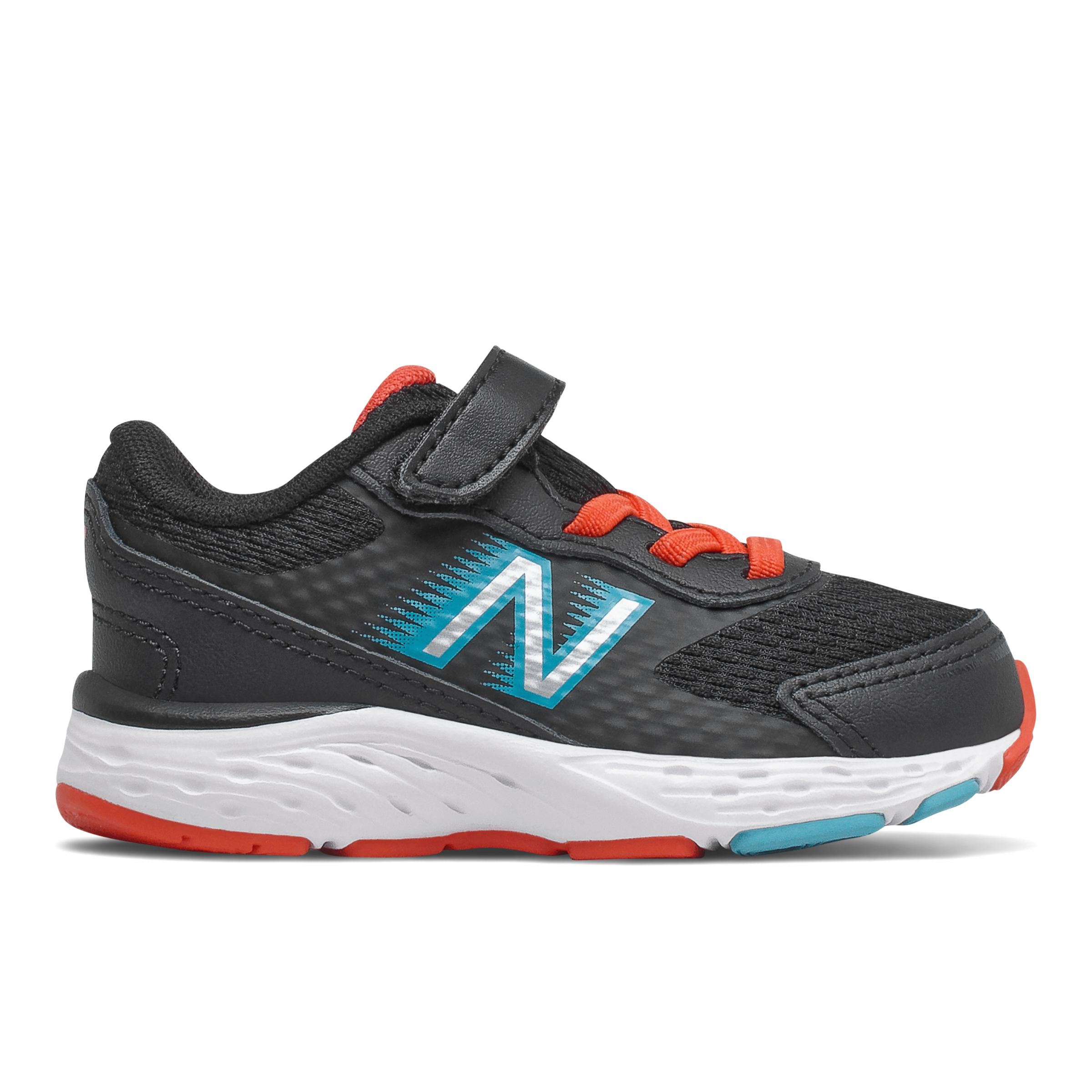 

New Balance Kids' 680v6 Bungee Black/Red/Blue - Black/Red/Blue