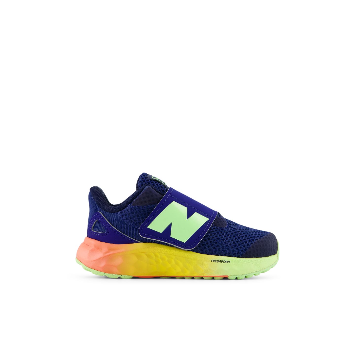 Детские кроссовки New Balance Arishi Hook & Loop, цвет: Синий / Оранжевый — фото 1