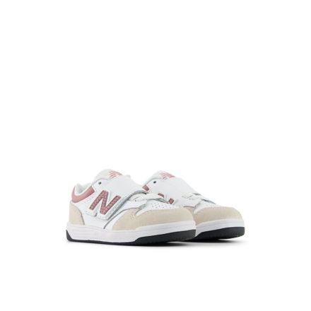 B480 NEW-B Hook & Loop, NB 103 WHITE with ROSEWOOD, IB4802XW