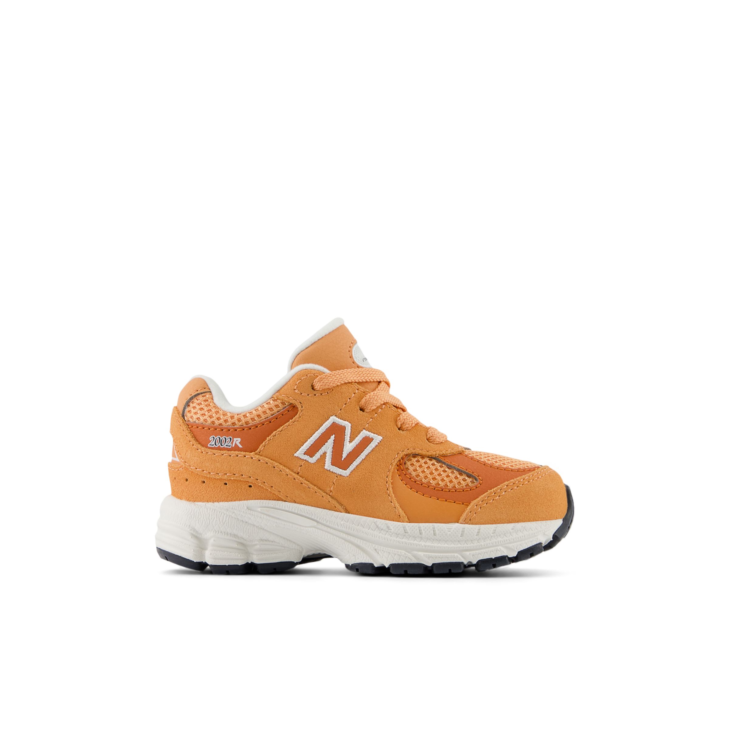 

New Balance Kids' 2002 Brown/Orange/White - Brown/Orange/White