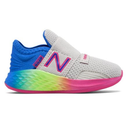 Fresh Foam Roav Slip-On, Light Aluminum with Cobalt, IDROVJLB