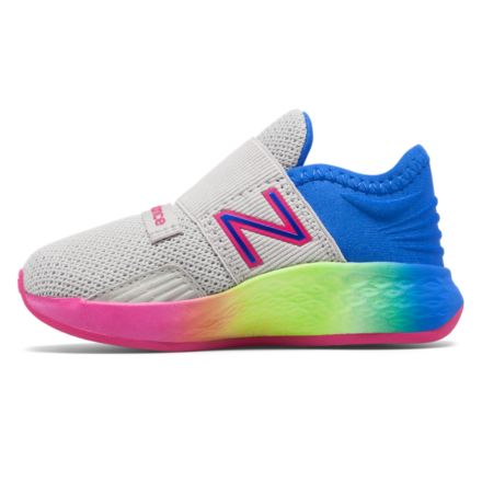 Fresh Foam Roav Slip-On, Light Aluminum with Cobalt, IDROVJLB