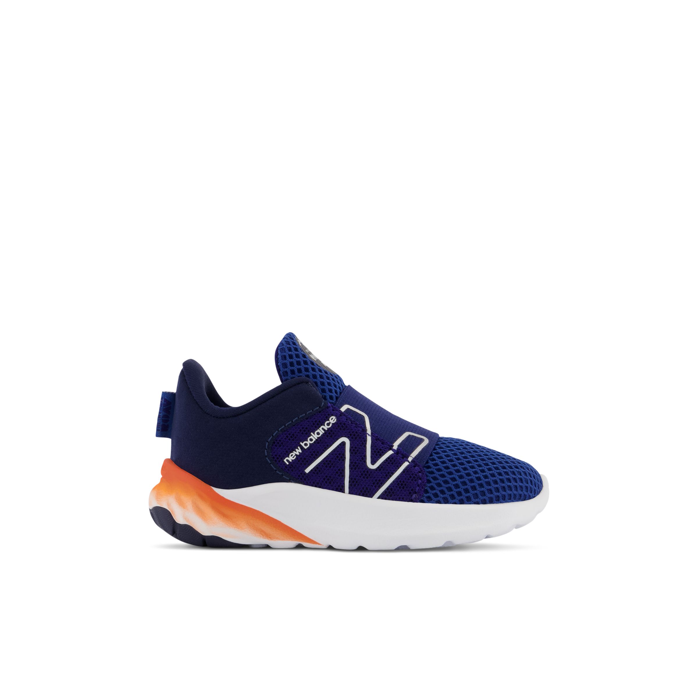 

New Balance Kids' Fresh Foam Roav v2 Slip- On Blue/Orange - Blue/Orange