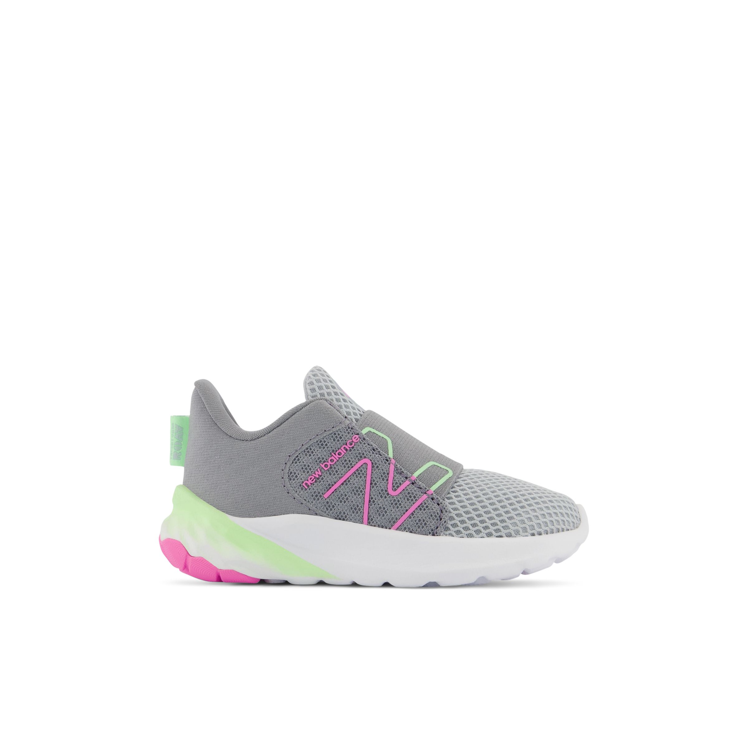 

New Balance Kids' Fresh Foam Roav v2 Slip- On Purple/Green/Pink - Purple/Green/Pink