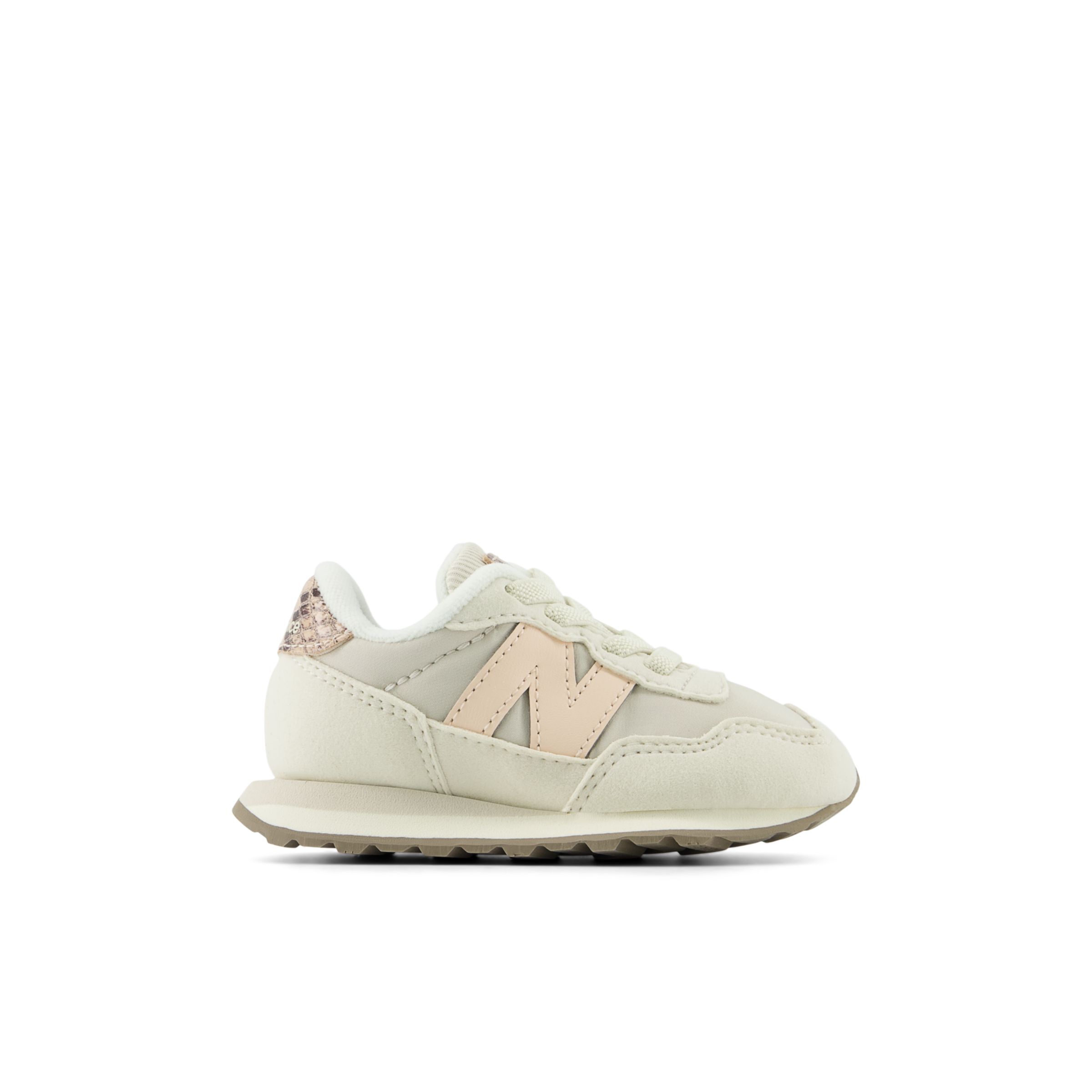 

New Balance Kids' 237 Bungee Beige/Pink - Beige/Pink