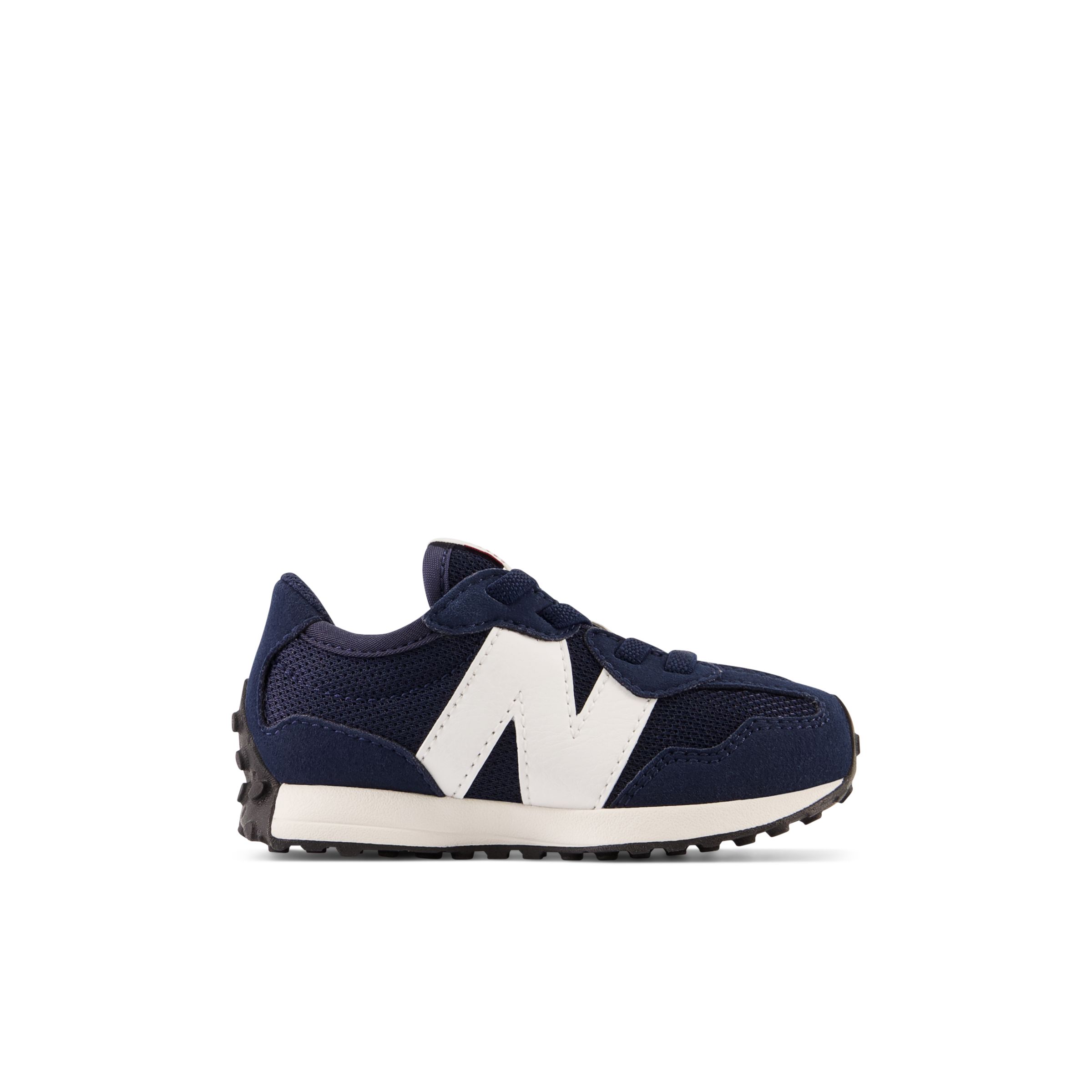 New Balance Crian?a 327 Bungee Lace in Azul, Synthetic, Tamanho 26